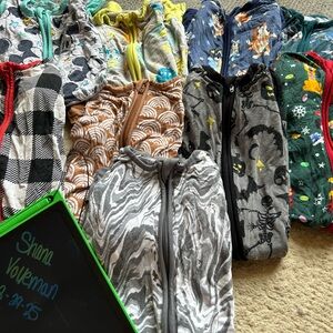 Little Sleepies zippies! Some of these are HTF prints! 🤍